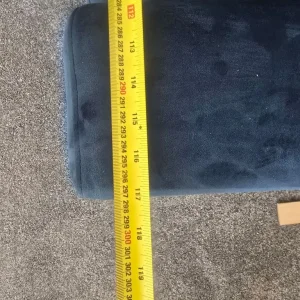 Navy blue corner sofa - Image 5