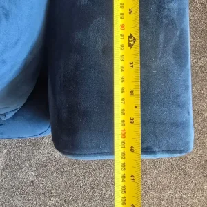 Navy blue corner sofa - Image 7