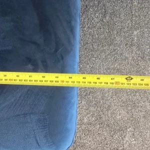 Navy blue corner sofa - Image 8