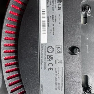 LG 27GL650F-B Gaming Monitor – DisplayPort Cable Only - Image 5