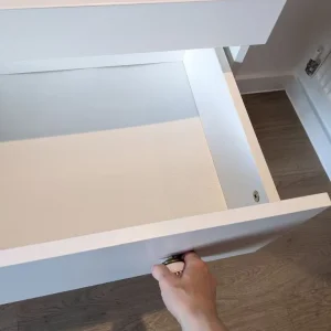 White chest of drawers with nappy changing top - Image 5