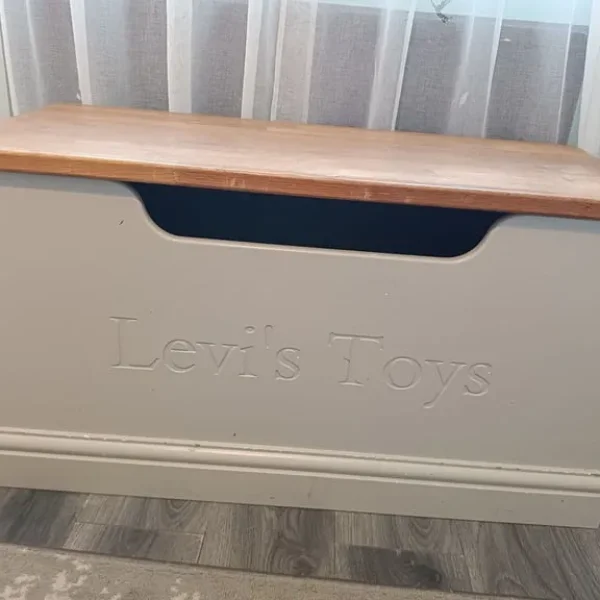 Big wooden storage box