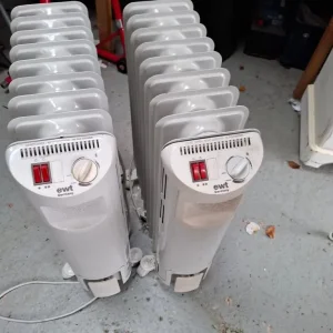 Oil-filled electric radiators