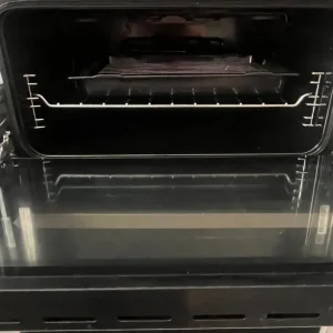 Indesit ID60C2 60cm Double Oven Electric Cooker - Black - Image 3
