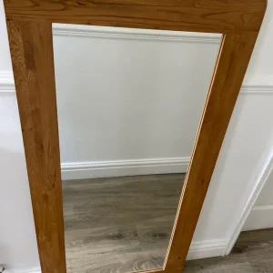 Solid Oak Mirror
