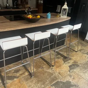4 Sebastian IKEA bar stools great condition - Image 2