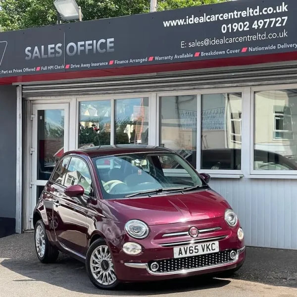 2015 Fiat 500 1.2L Manual Hatchback