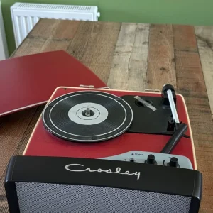 Red Crosley Record Player - Image 3