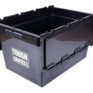 Storage Boxes 60L Tough Plastic Crates - Image 3
