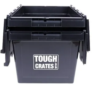 Storage Boxes 60L Tough Plastic Crates - Image 8