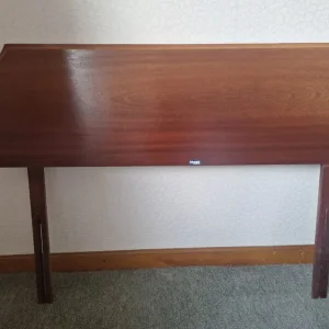 Double wooden headboard