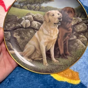 Franklin mint heirloom porcelain plate