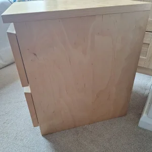 IKEA MALM Chest of 2 Drawers Bedside - Image 3
