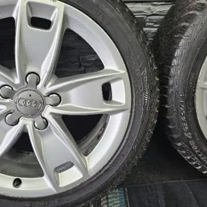 Audi 17-inch alloy wheels with 4 tyres - Image 4
