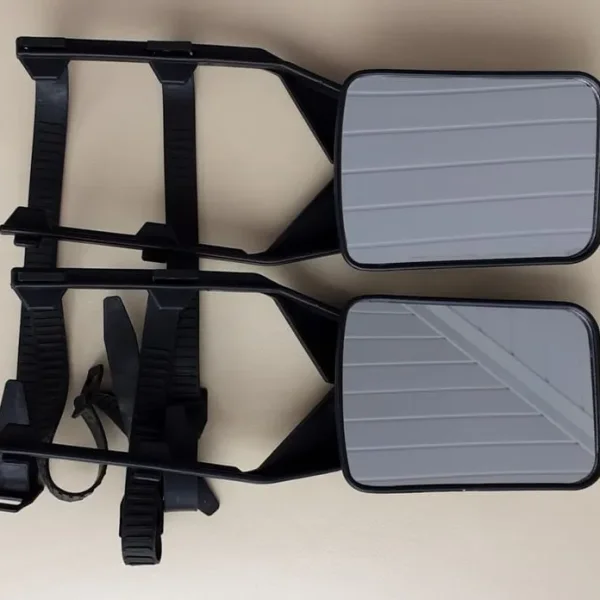 2 CARAVAN TOWING MIRRORS - CAR DOOR WING MIRROR EXTENSIONS