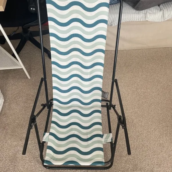 Reclining Patio Chair with Adjustable Backrest