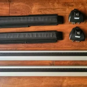 Thule WingBar Evo Roof Rack with Surf Pads and Fitting Kit