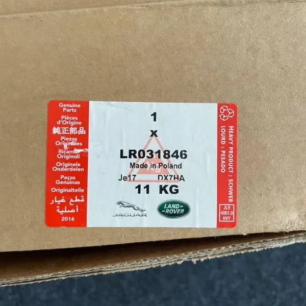 Genuine Land Rover Rear Brake Disc - Brembo - LR031846