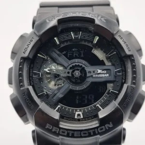 Casio G-Shock GA-110-1BER Classic Dual Display Watch - Image 3
