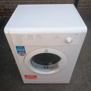 Indesit Tumble Dryer 7kg Gloss White Vented - Image 2