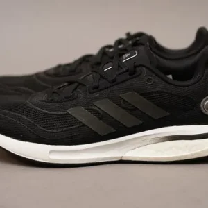 Adidas WMNS Supernova Core Black Grey Six Silver Metallic UK6½/Eur40 - Image 5