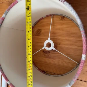 4 Red Balmoral tartan lampshades and 4 cushion covers - Image 5