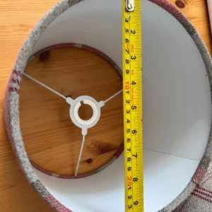 4 Red Balmoral tartan lampshades and 4 cushion covers - Image 6