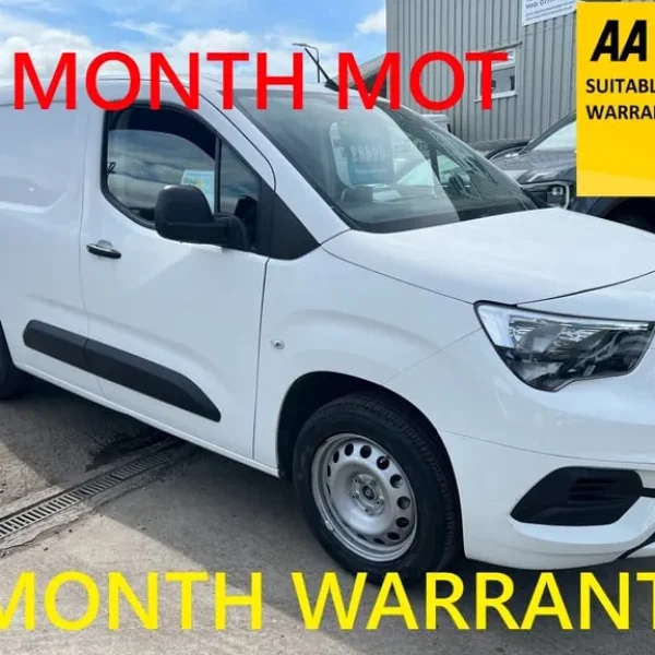 2020 Vauxhall Combo 2300 1.5 Turbo D 100ps H1 Sportive Van Panel Van Diesel Manual