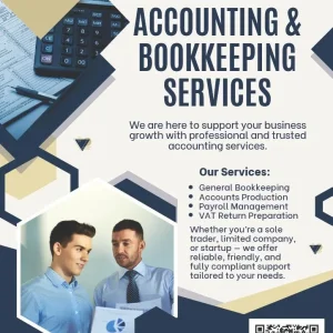 Accounting and Bookkeeping Help – Remote