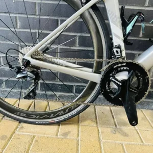 Carbon TIFFOSI Road Bike with DURA ACE Wheels – Size/L Dura Ace, Ultegra, Showroom Condition - Image 8