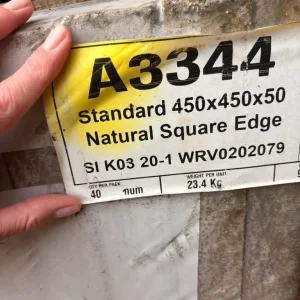 Concrete paving slabs
