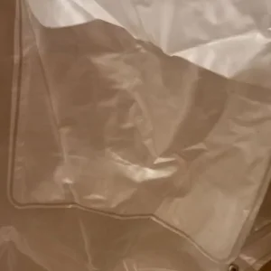 Protective Transparent Plastic 2 Piece Over Suit - Image 4