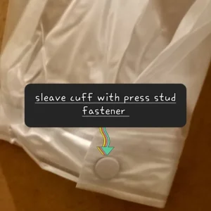 Protective Transparent Plastic 2 Piece Over Suit - Image 6