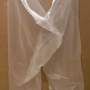 Protective Transparent Plastic 2 Piece Over Suit - Image 8