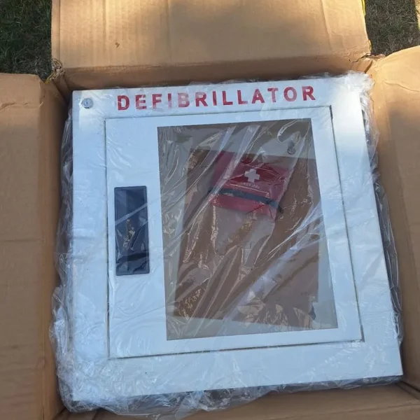 Defibrillator cabinet - indoor