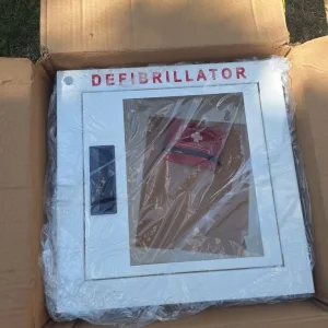 Defibrillator cabinet - indoor