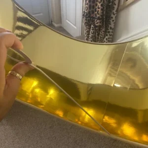 Large Pair of Cream Lamp Shades - Image 2