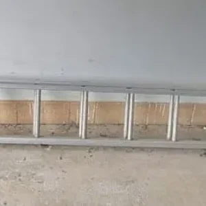 14 rung Duble Aluminum Ladders - Image 2