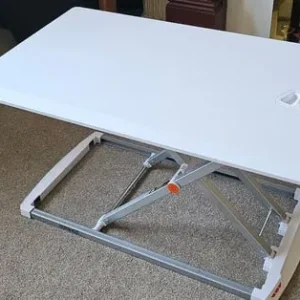 Duronic DM05D11 WE sit-stand desk - Image 2