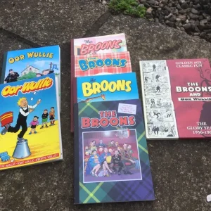 Collection of Oor Wullie & Broons books