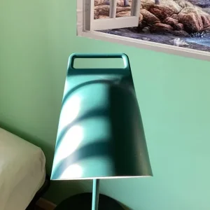 Norman Copenhagen teal jade floor lamp - Image 3