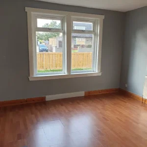Ground floor property with bathroom and enclosed gardens