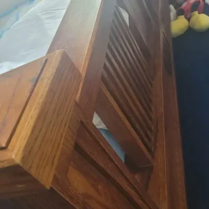 Solid Wood Super King Bed - Image 5