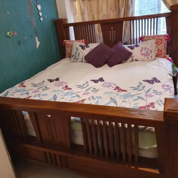 Solid Wood Super King Bed