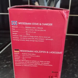 Robens woodsman stove and charger - Image 4