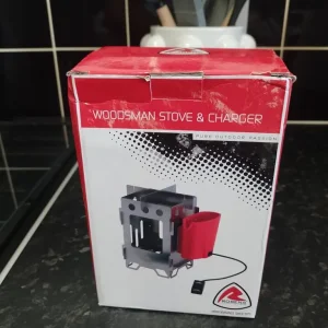 Robens woodsman stove and charger