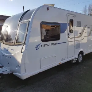 2016 Bailey Pegasus Brindisi 4 berth fixed island bed caravan - Image 2