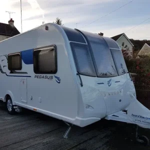 2016 Bailey Pegasus Brindisi 4 berth fixed island bed caravan