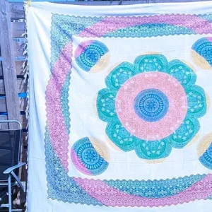 Mandala print heavy cotton throw and wall hanging - Image 2
