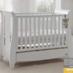 Tutti Bambini Katie Sleigh cot bed & mattress
